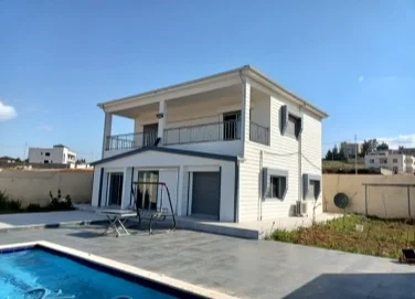 Prefabricated steel frame home 200m² project in Jordan